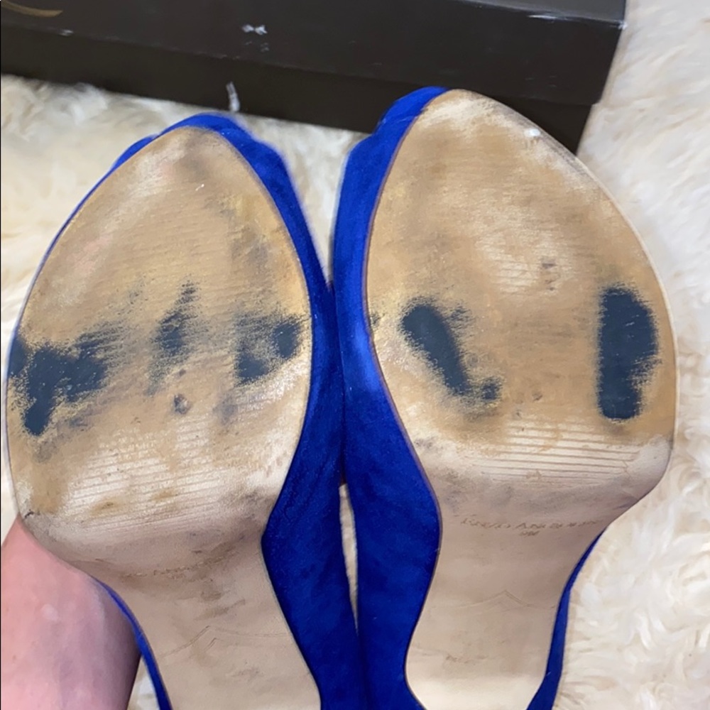 Enzo Angiolini blue heels - Picture 5 of 5